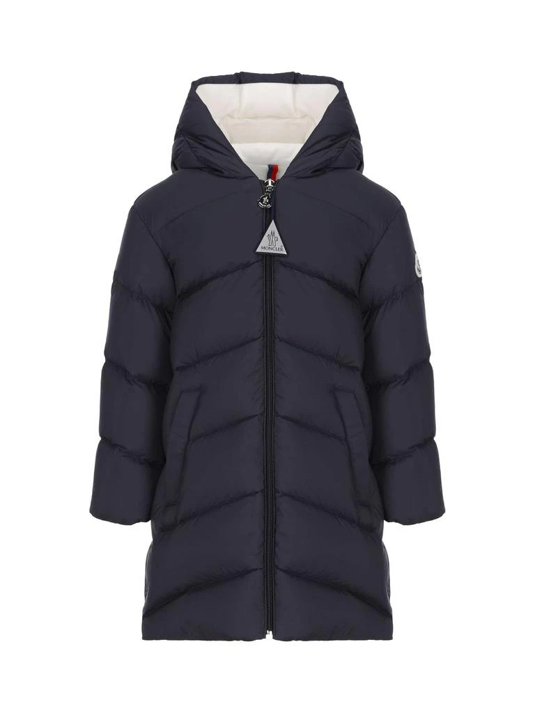 商品[国内直发] Moncler|Moncler Enfant Logo Patch Long-Sleeved Padded Coat,价格¥1675,第1张图片