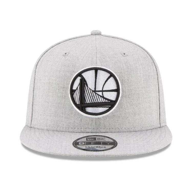 商品New Era|Boys' Golden State Warriors The Heather 9FIFTY Snapback Cap,价格¥191,第2张图片详细描述