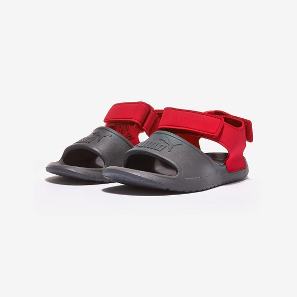 【Brilliant|包邮包税】彪马 Divecat v2 Injex PS 儿童  凉鞋 沙滩鞋 运动凉鞋 拖鞋  PKI36954605 CASTLEROCK-High Risk Red 商品