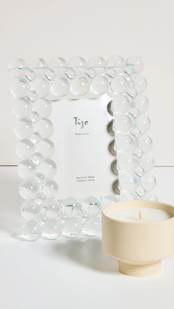 商品Tizo Design|Clear Crystal Frame Multi Bubbles 4x6,价格¥1470,第2张图片详细描述