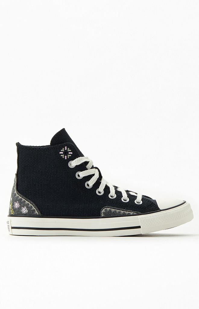 Chuck Taylor All Star Autumn Embroidery High Top Sneakers商品第2张图片规格展示