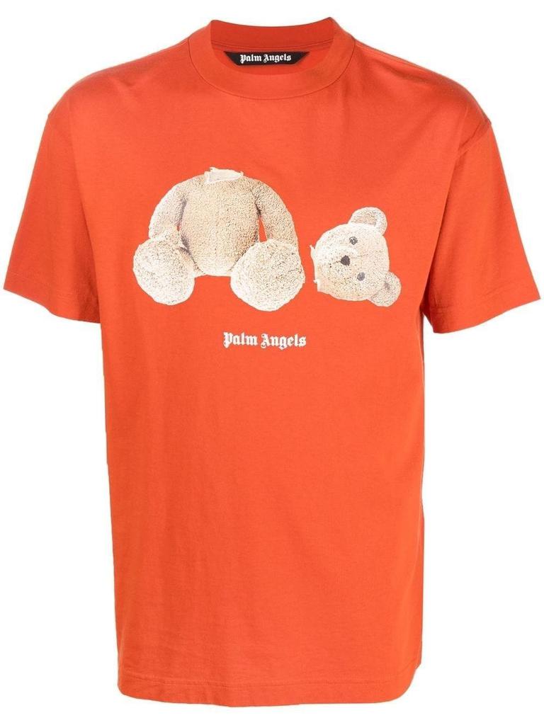 PALM ANGELS 'Bear' print t-shirt商品第1张图片规格展示