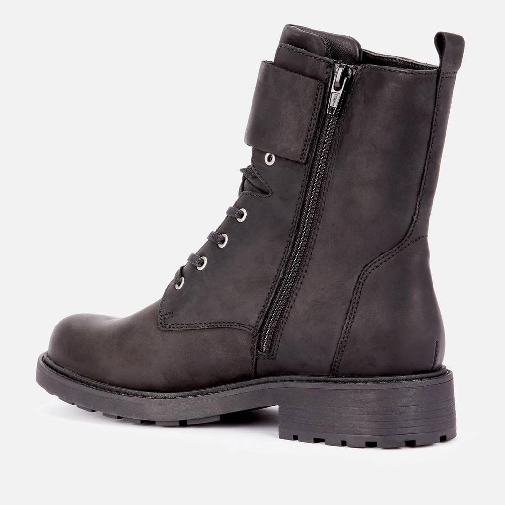 Clarks Women's Orinoco 2 Leather Lace Up Boots - Black商品第3张图片规格展示