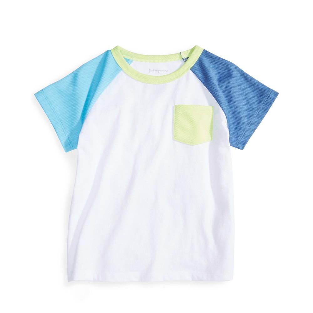 商品First Impressions|Baby Boys Colorblocked T-Shirt, Created for Macy's,价格¥29,第1张图片