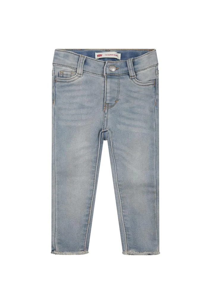 商品Levi's|Light Blue Jeans For Baby Boy With Patch Logo,价格¥749,第1张图片