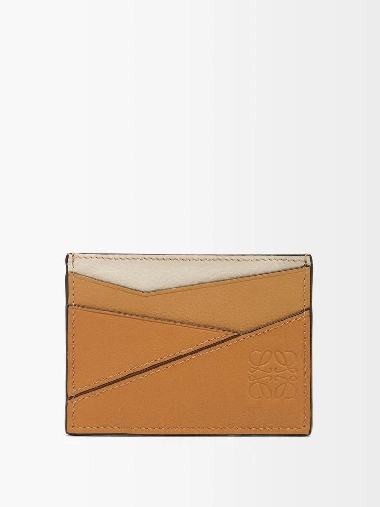 商品Loewe|Puzzle leather cardholder,价格¥2272,第1张图片