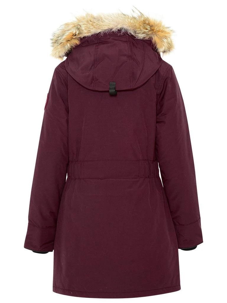 商品Canada Goose|SEQUOIA BROWN POLYESTER BLEND TRILLIUM PARKA,价格¥4637,第3张图片详细描述