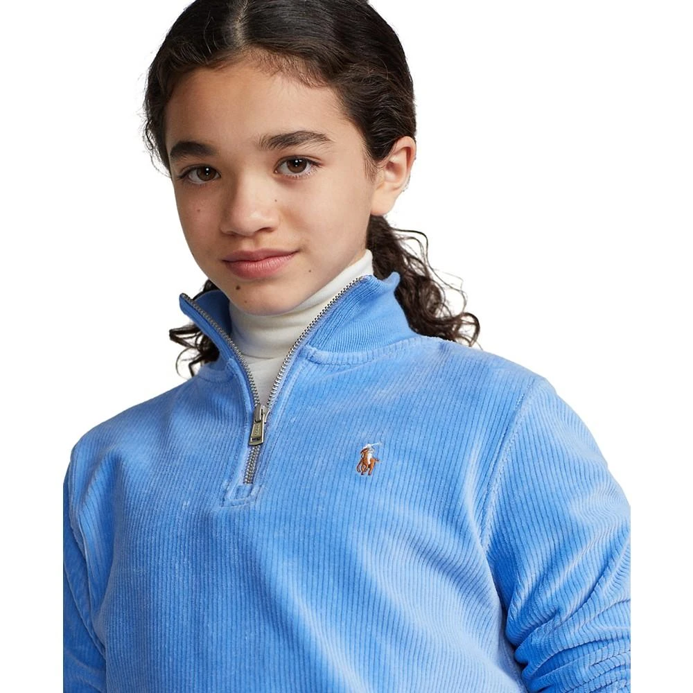 商品Ralph Lauren|Big Girls Corduroy Long Sleeve Pullover,价格¥228,第3张图片详细描述