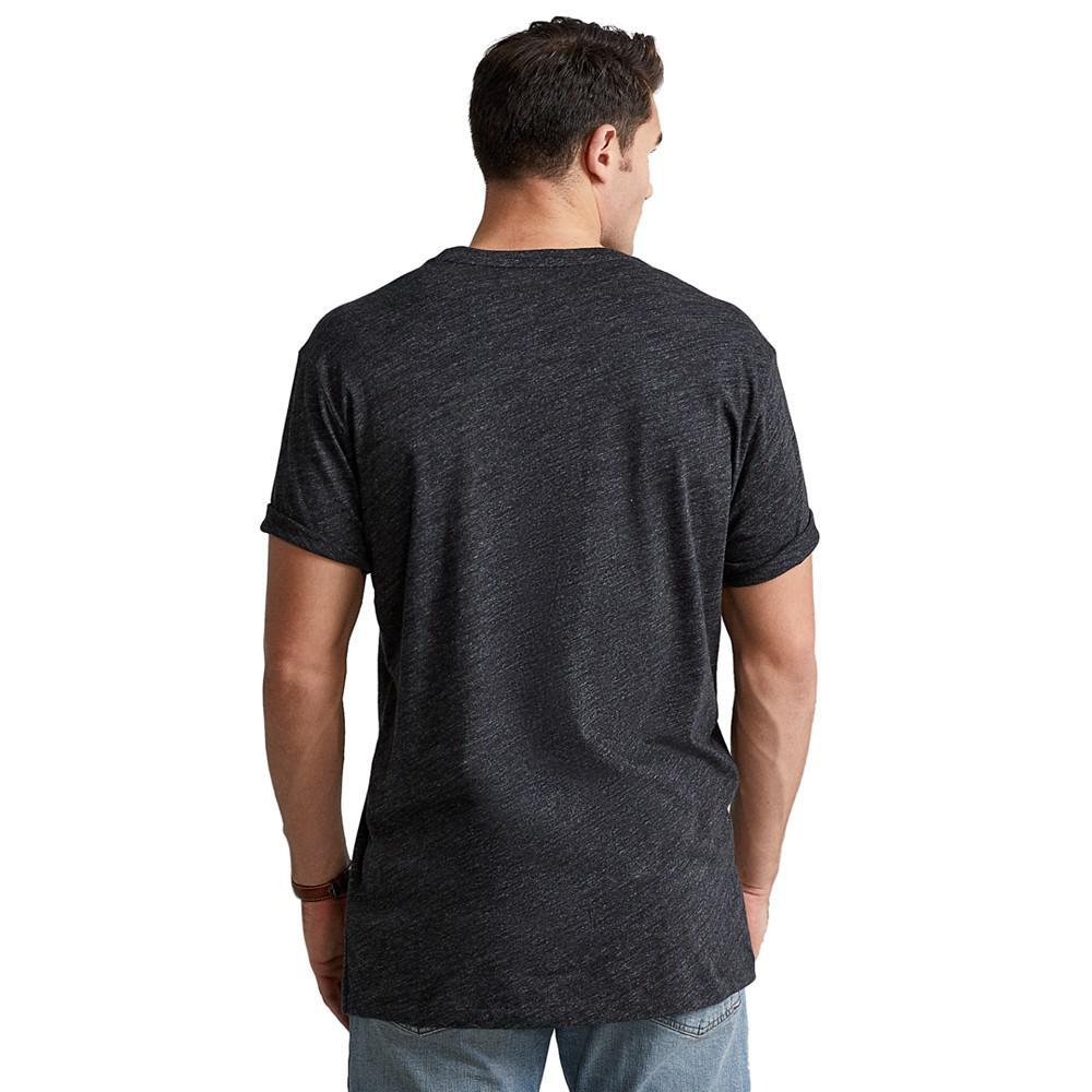 商品Ralph Lauren|Men's Big & Tall Jersey V-Neck T-Shirt,价格¥395,第4张图片详细描述