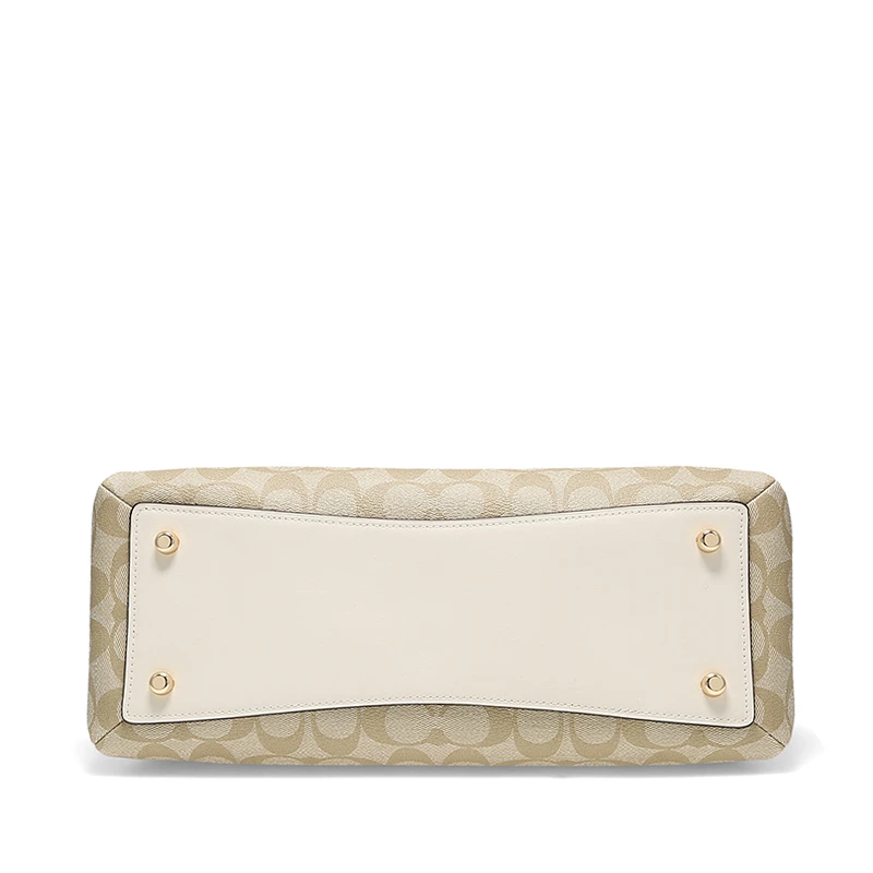 COACH/蔻驰 奥莱款大号女士PVC配皮单肩手提戴妃包 91495IMDQC 商品