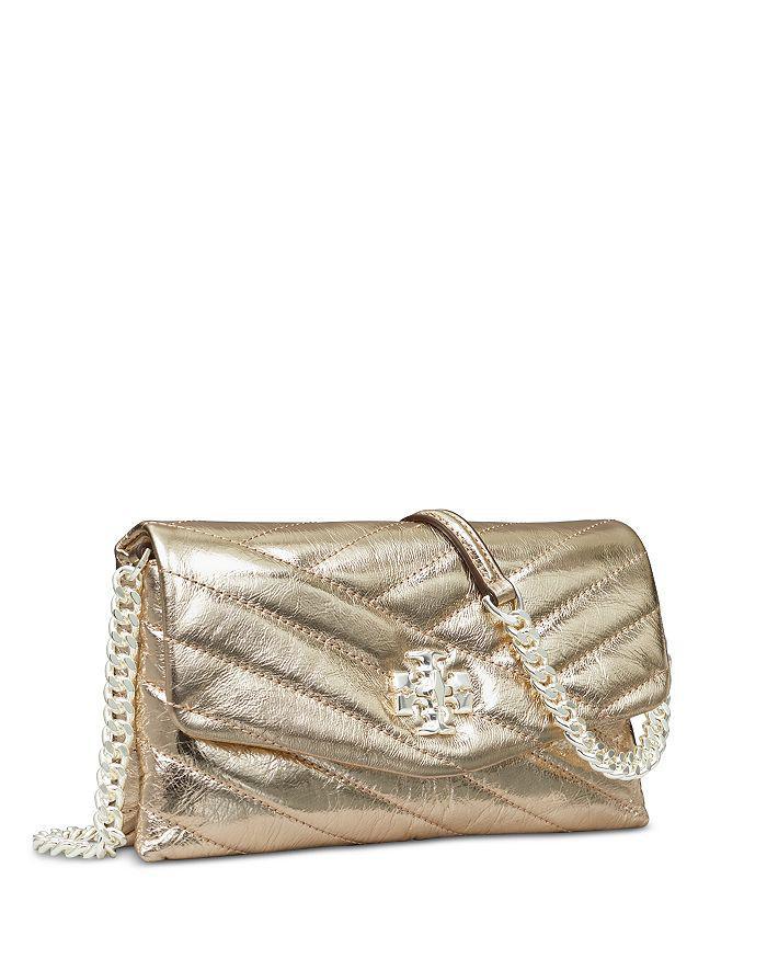 商品Tory Burch|Kira Chevron Metallic Chain Wallet,价格¥2305,第5张图片详细描述