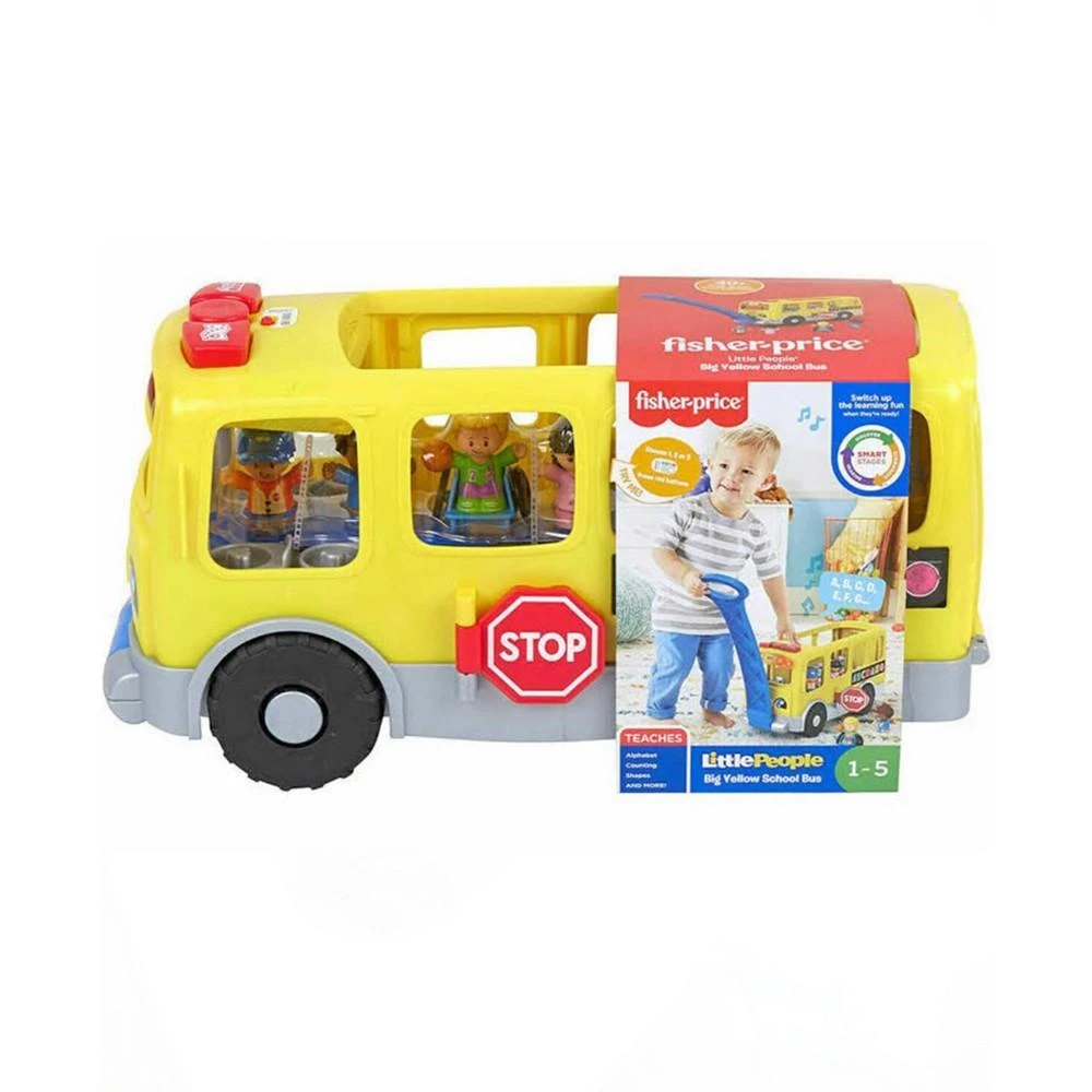 商品Fisher Price|Time for the Big Kid Friendly, Singing with Friends School Bus,价格¥369,第3张图片详细描述