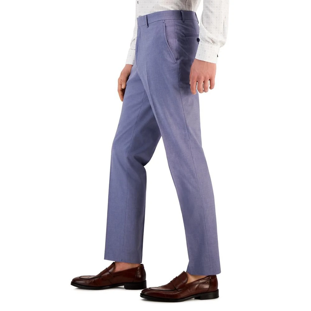 商品Tommy Hilfiger|Men's Modern-Fit TH Flex Stretch Chambray Suit Separate Pant,价格¥188,第3张图片详细描述