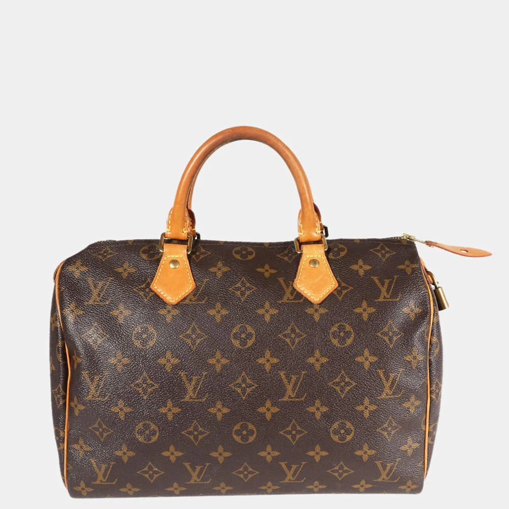 商品[二手商品] Louis Vuitton|Louis Vuitton Monogram Canvas Speedy 30 Bag,价格¥8801,第1张图片