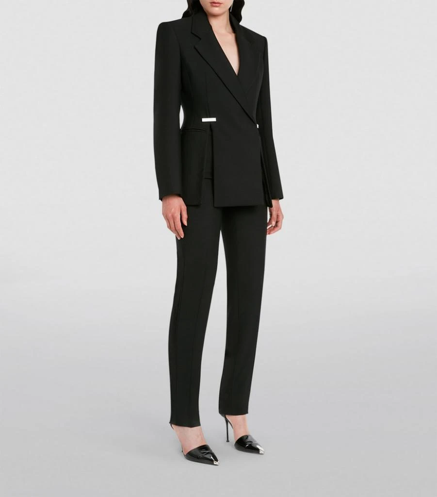 商品Alexander McQueen|Slashed Tailored Jacket,价格¥24636,第3张图片详细描述