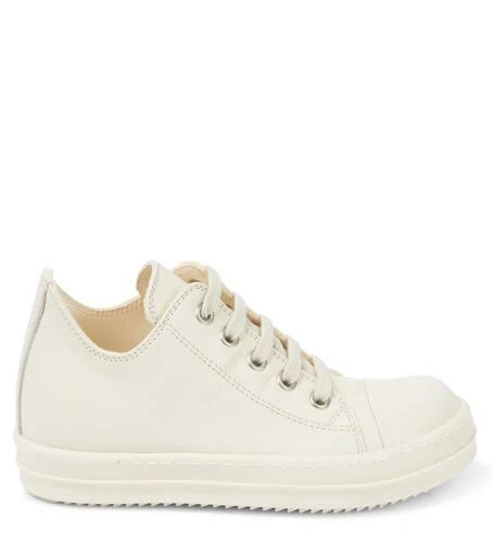 商品Rick Owens|Strobe leather sneakers,价格¥3499,第4张图片详细描述