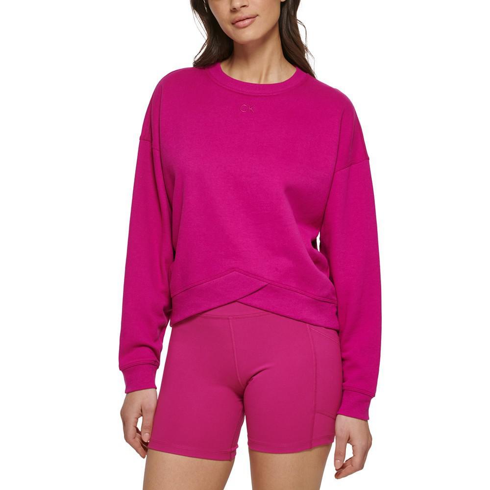 商品Calvin Klein|Women's Crossover Hem Pullover,价格¥252,第1张图片