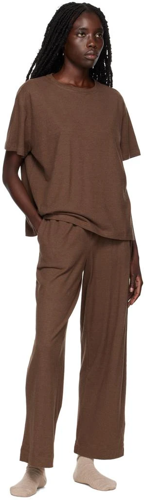 商品Deiji Studios|Brown 'The Notes' Lounge Pants,价格¥766,第4张图片详细描述