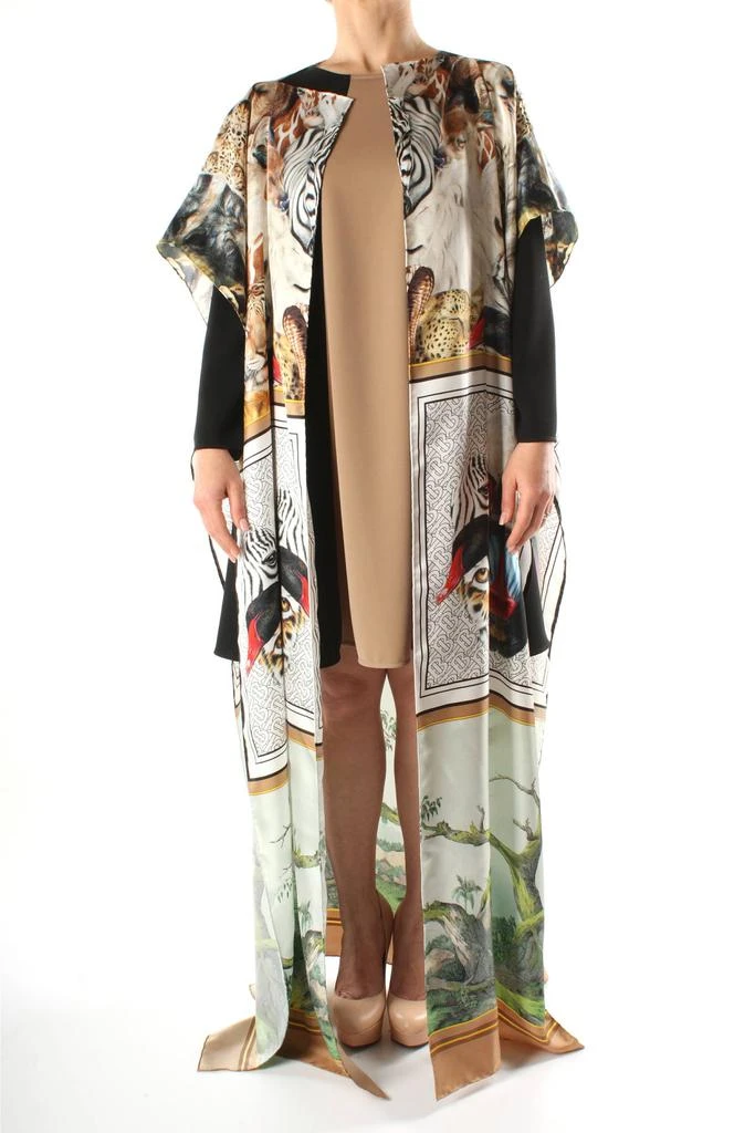 商品Burberry|Foulard cape Silk Multicolor,价格¥5063,第1张图片