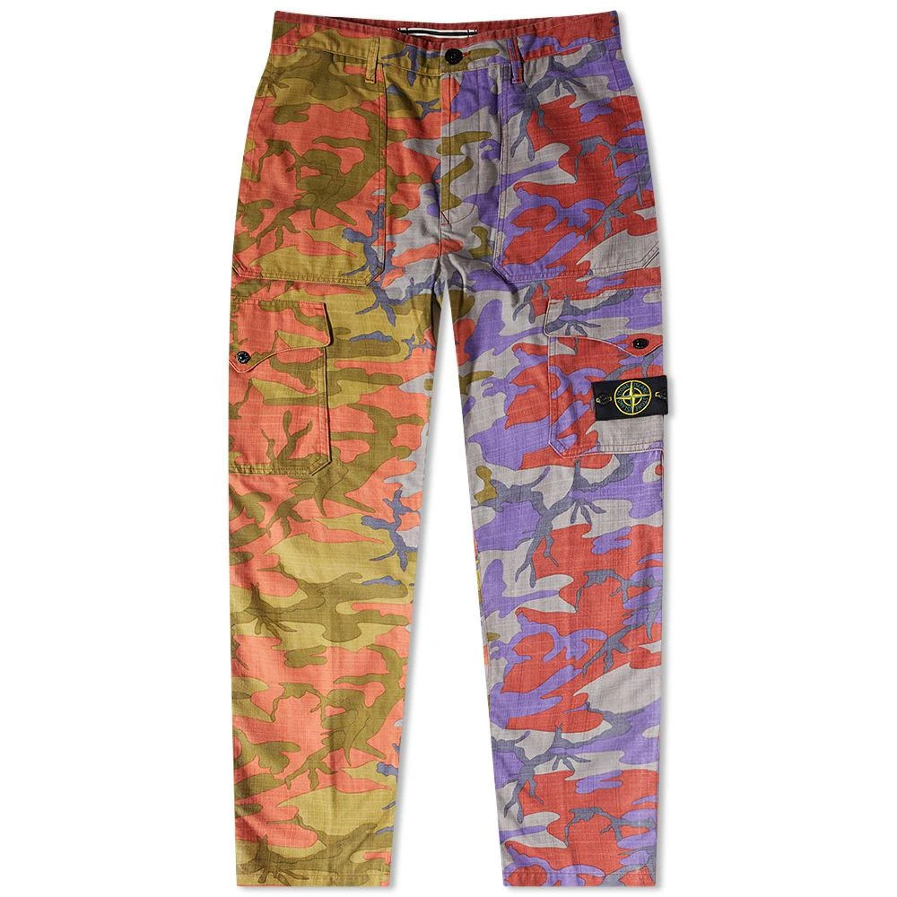 商品Stone Island|Stone Island Heritage Camo Cargo Pant,价格¥3115,第1张图片