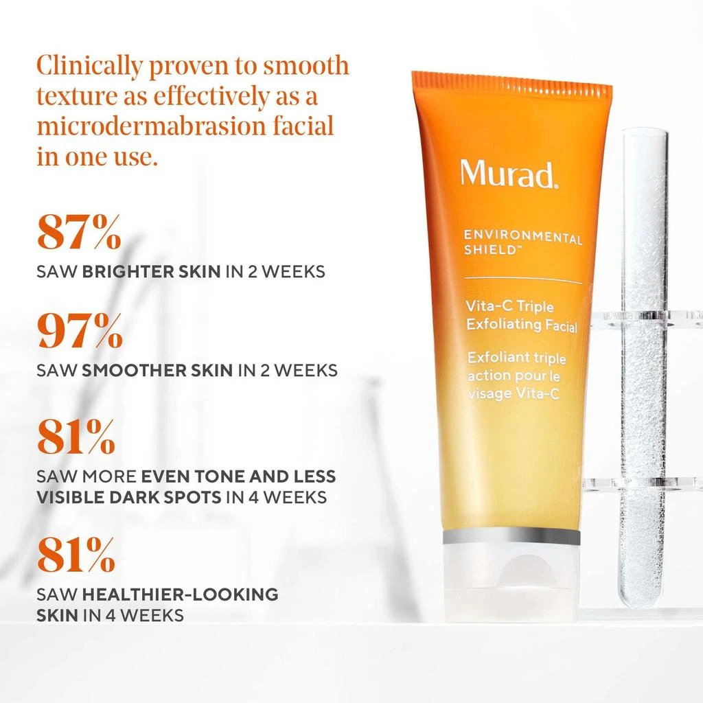 商品Murad|Murad Vitamin C Triple Exfoliating Facial Peel 2.7 fl. Oz,价格¥734,第4张图片详细描述