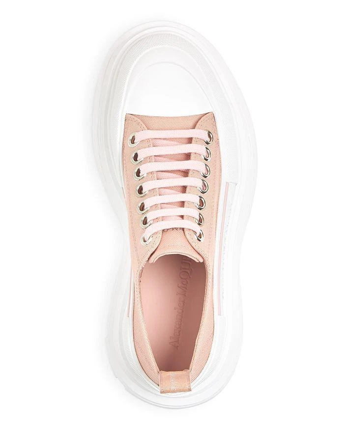 商品Alexander McQueen|Women's Tread Slick Low Top Platform Sneakers,价格¥1684,第4张图片详细描述