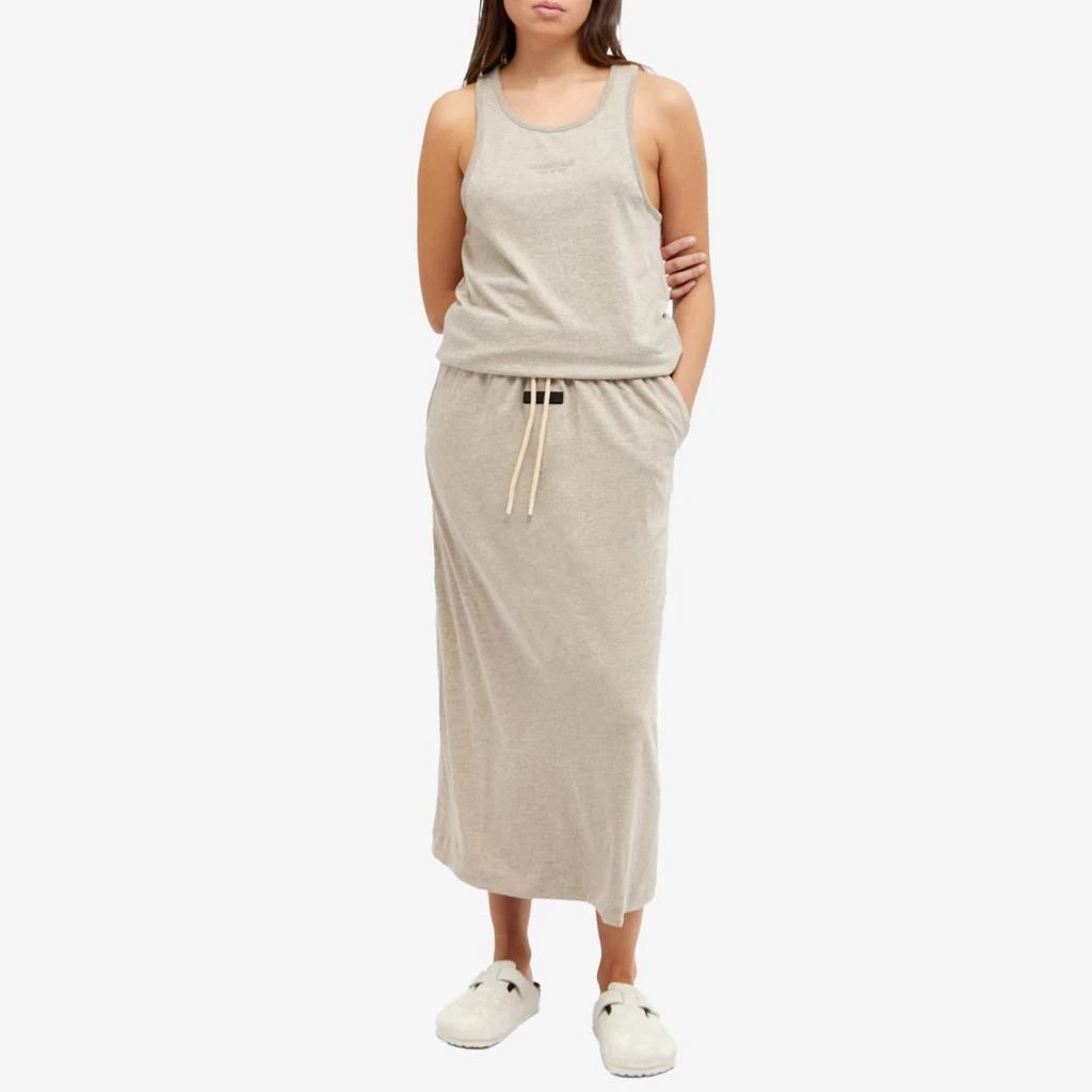 商品Essentials|Fear of God ESSENTIALS Essentials Skirt - Core Heather,价格¥440,第4张图片详细描述