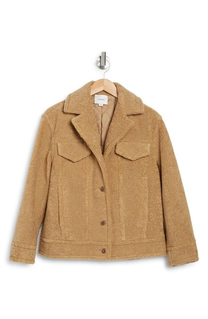 商品Vince|Faux Shearling Jacket,价格¥835,第4张图片详细描述