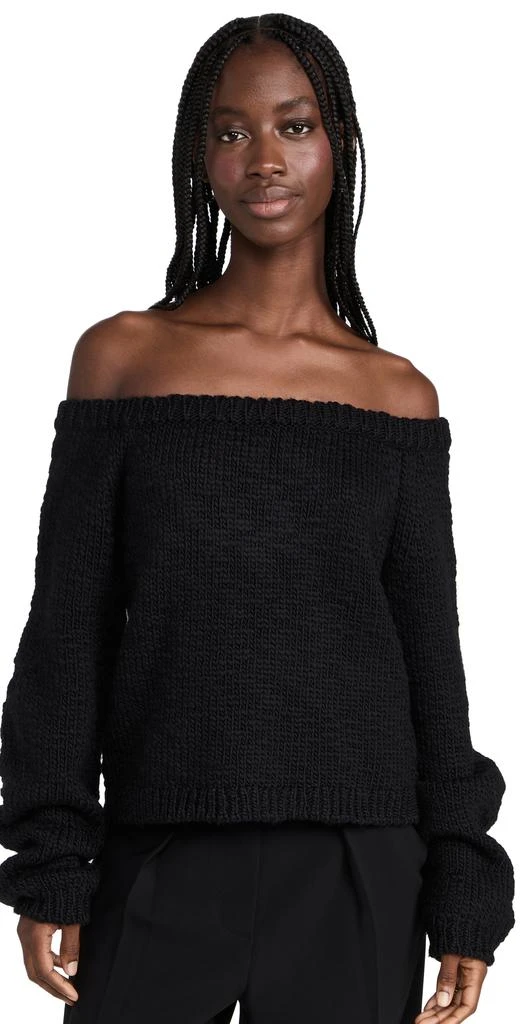 商品Helmut Lang|Helmut Lang 露肩上衣,价格¥1255,第1张图片