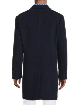 商品Tommy Hilfiger|Addison Wool Blend Overcoat,价格¥377,第2张图片详细描述