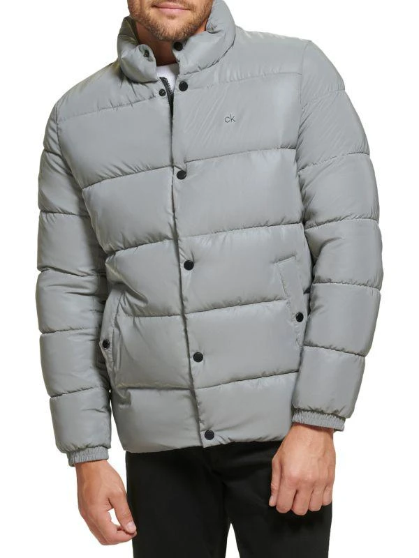 商品Calvin Klein|Sheen Water-Resistant Down Puffer Jacket,价格¥399,第1张图片