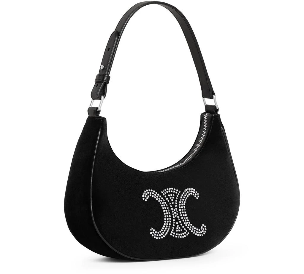 商品Celine|Ava Triomphe钻饰丝绒手袋,价格¥17212,第2张图片详细描述