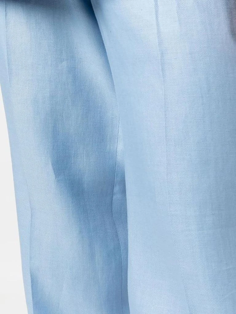 商品TAGLIATORE|Tagliatore Light Blue Double-breasted Tailored Suit Set,价格¥6981,第4张图片详细描述