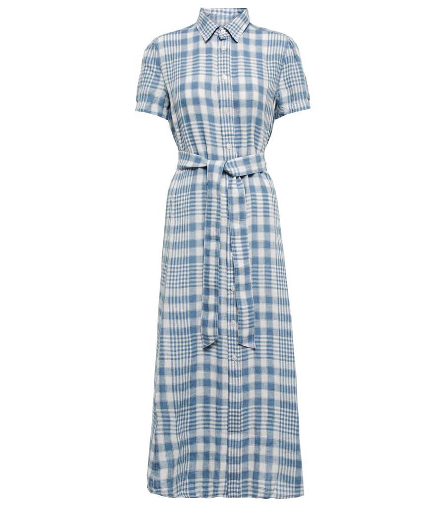 商品Ralph Lauren|格纹衬衫式连衣裙,价格¥1403,第1张图片
