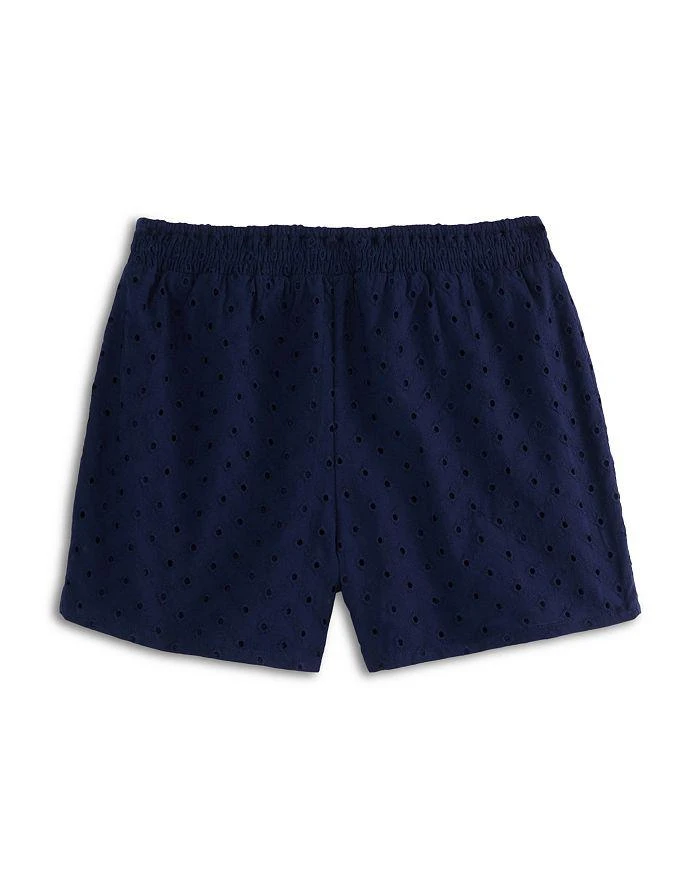 商品AQUA|Girls' Cotton Voile Eyelet Top & Shorts, Big Girls - Exclusive,价格¥374,第3张图片详细描述