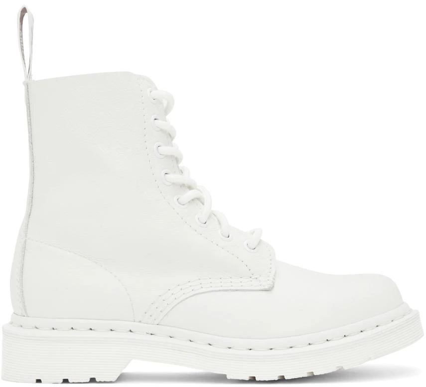 商品Dr. Martens|White 1460 Pascal Boots,价格¥395,第1张图片