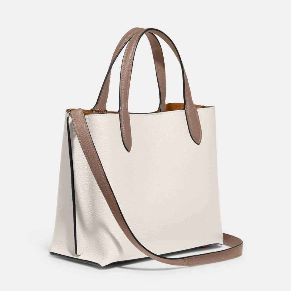 商品Coach|Coach Women's Colorblock Willow Tote Bag 24 - Chalk Multi,价格¥2710,第4张图片详细描述