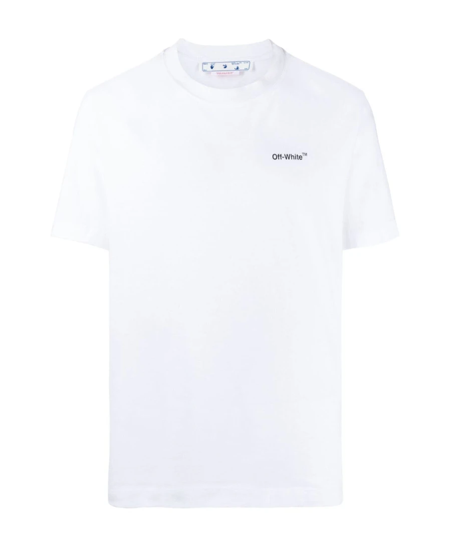 商品Off-White|男士白色logo印花T恤 OMAA027C99JER003-0110（澳门仓发货）,价格¥2422,第1张图片