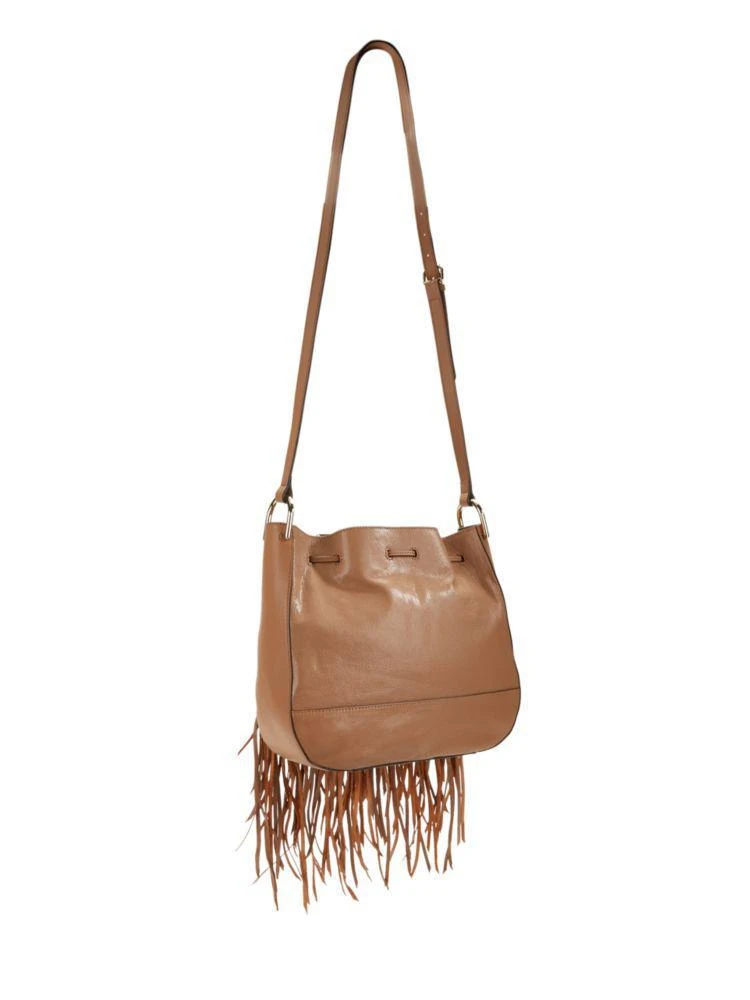 商品Calvin Klein|Fringed Leather Crossbody,价格¥896,第5张图片详细描述
