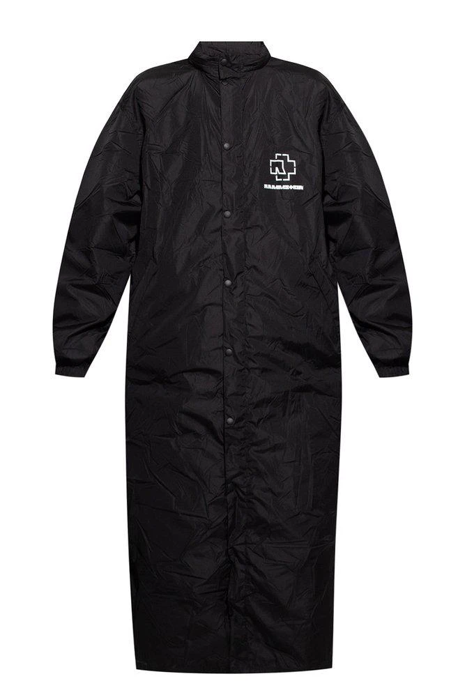 商品Balenciaga|Balenciaga X Rammstein Logo Print Rain Coat,价格¥11425,第1张图片