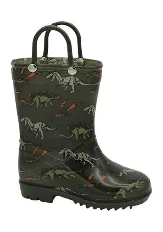 商品Capelli New York|Toddler Boys Dino Rain Boots,价格¥130,第1张图片