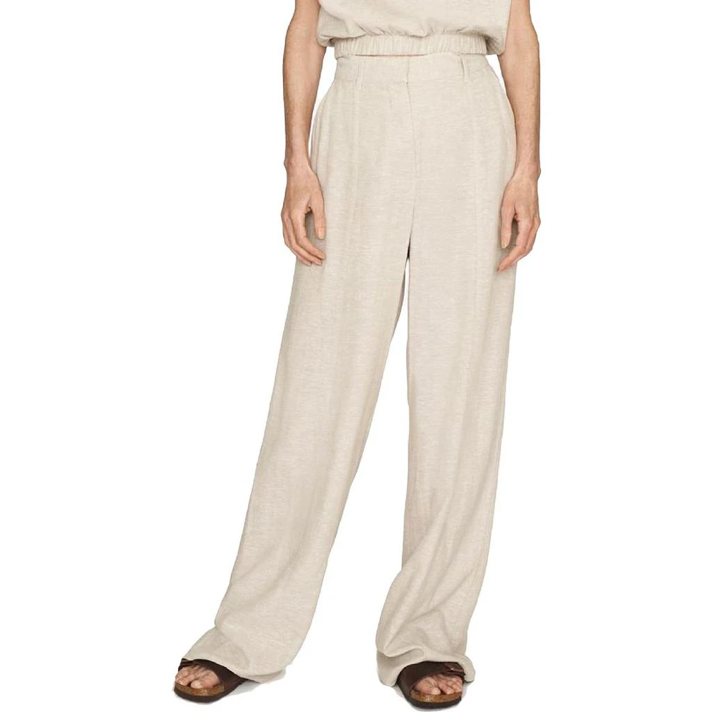 商品B New York|B New York Womens Eco Linen Blend High Waist Wide Leg Pants,价格¥216,第1张图片