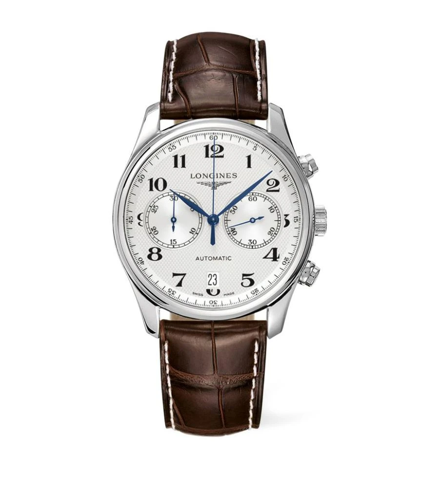 商品Longines|Stainless Steel Master Collection Watch 40mm,价格¥23846,第1张图片