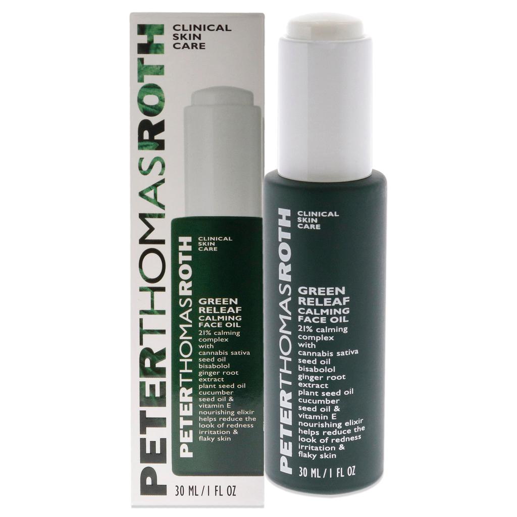Green Releaf Calming Face Oil by Peter Thomas Roth for Women - 1 oz Oil商品第1张图片规格展示