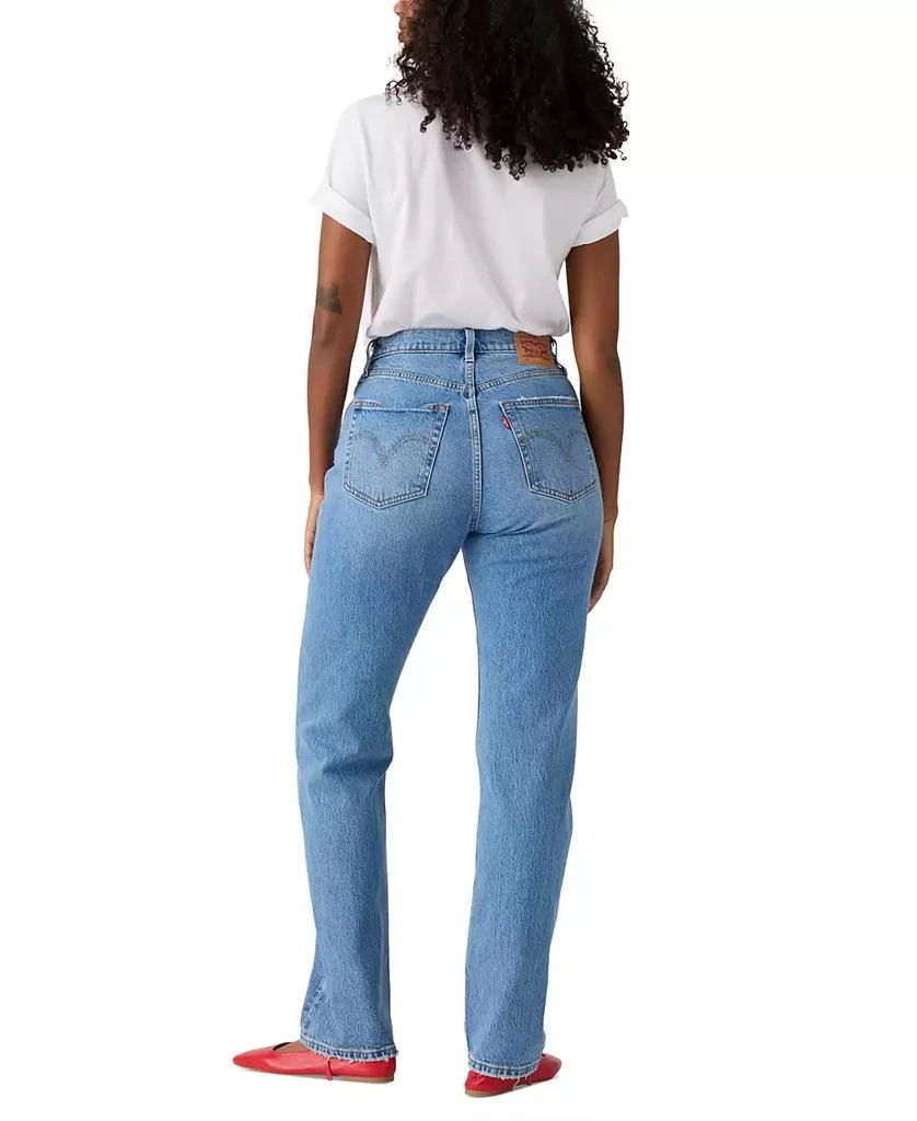 商品Levi's|Women's 501 Curve High-Rise Straight-Leg Jeans,价格¥410,第4张图片详细描述