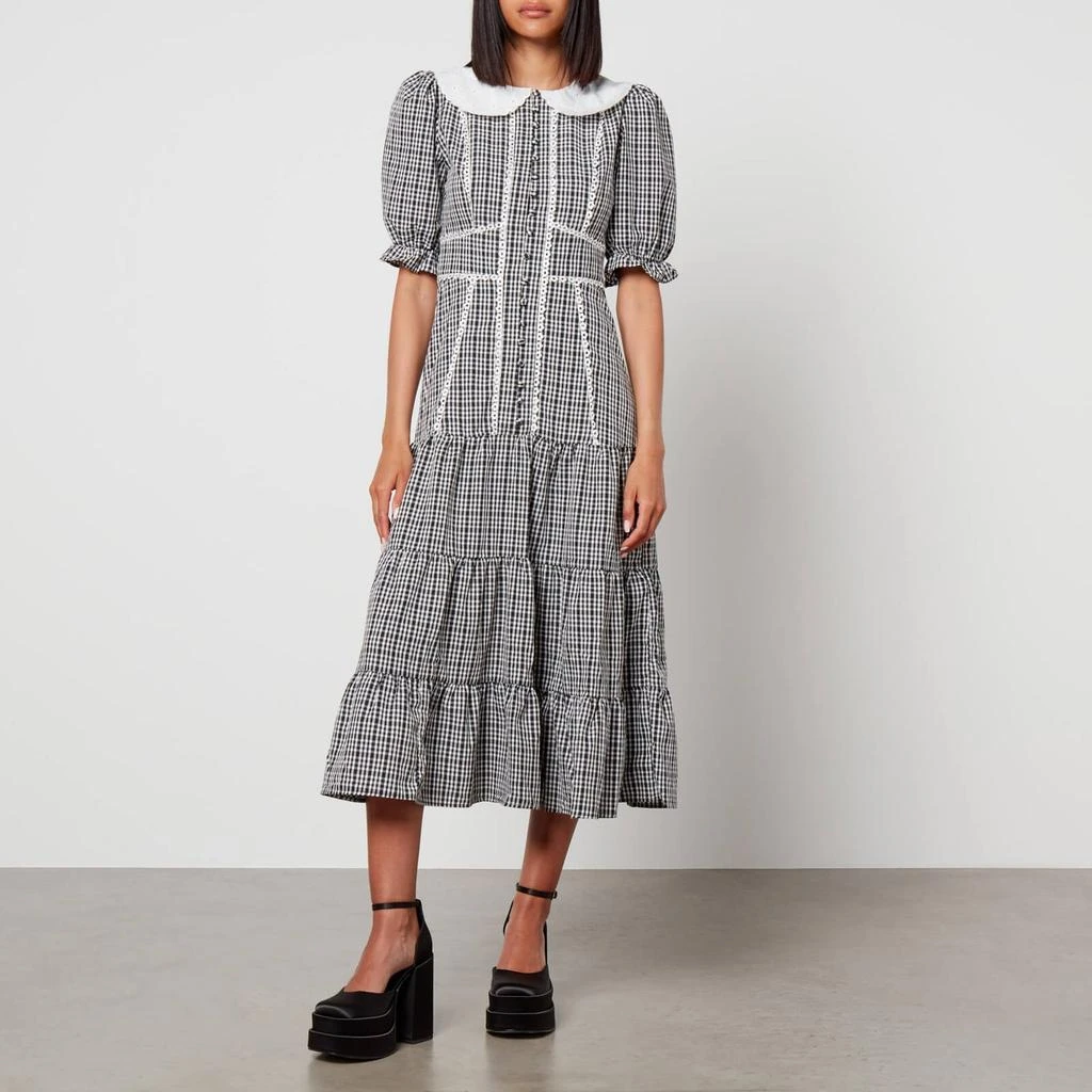 商品Sister Jane|Sister Jane Candia Gingham Woven Midi Dress,价格¥570,第1张图片