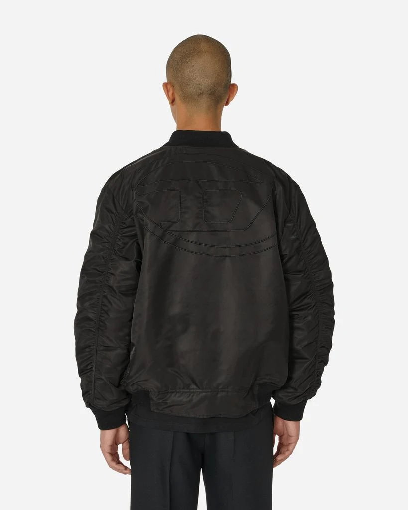 商品Diesel|Padded Nylon Bomber Jacket Black,价格¥1562,第3张图片详细描述