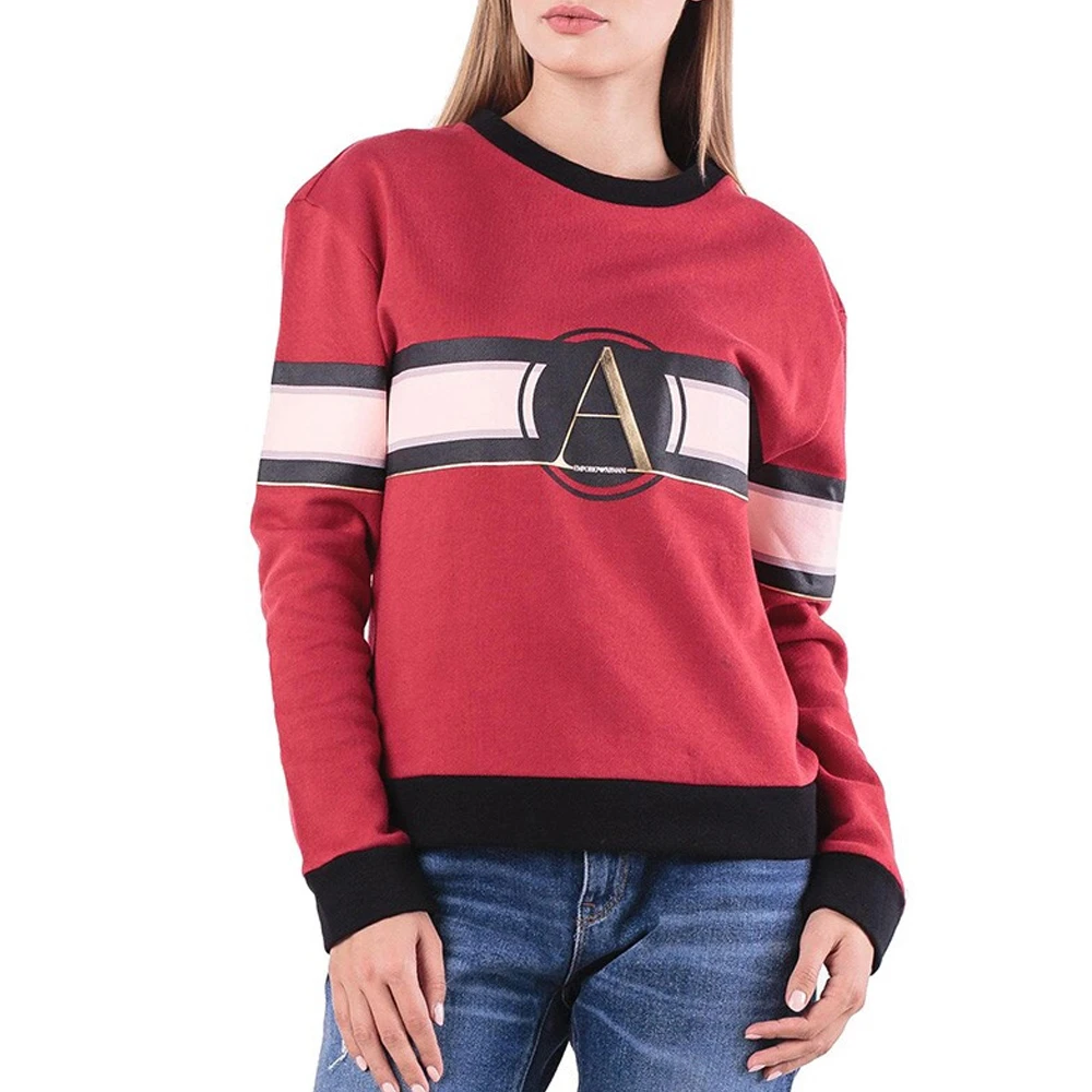 EMPORIO ARMANI 拼色女士卫衣/帽衫 6Z2M6V-2J4SZ-0341 商品