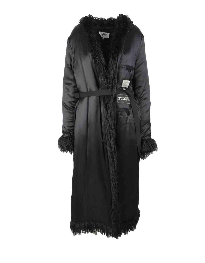 Women's Black Coat商品第1张图片规格展示