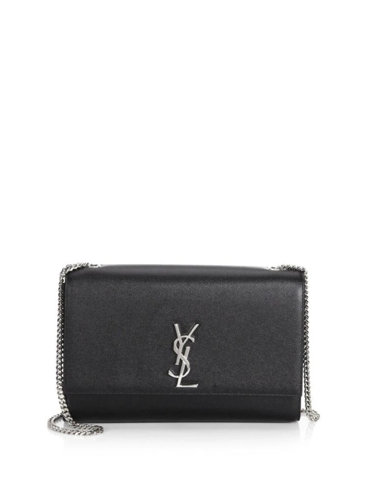 商品Yves Saint Laurent|Saint Laurent - Kate Monogram Grain Leather Chain Shoulder Bag,价格¥17909,第1张图片
